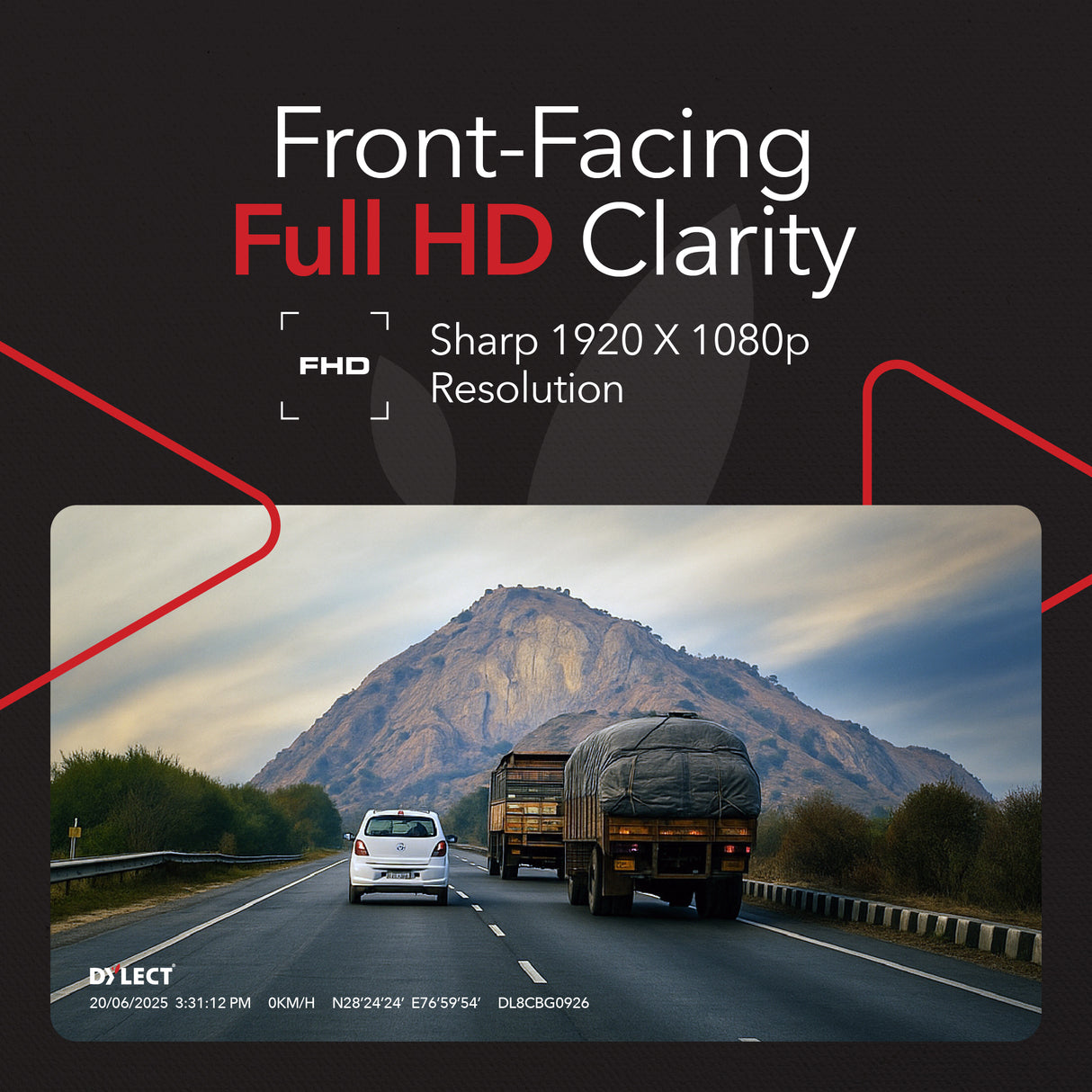 Sense Classic Single Channel Dash Cam
