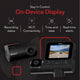 DYLECT Sense 4K Ultra dash cam with Sony STARVIS 2 sensor and advanced night vision for low light driving