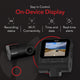 DYLECT Sense 4K Max WiFi dash cam with smartphone app connectivity for instant video access