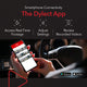 DYLECT Sense Classic WiFi dash cam with smartphone app connectivity for instant video access and sharing