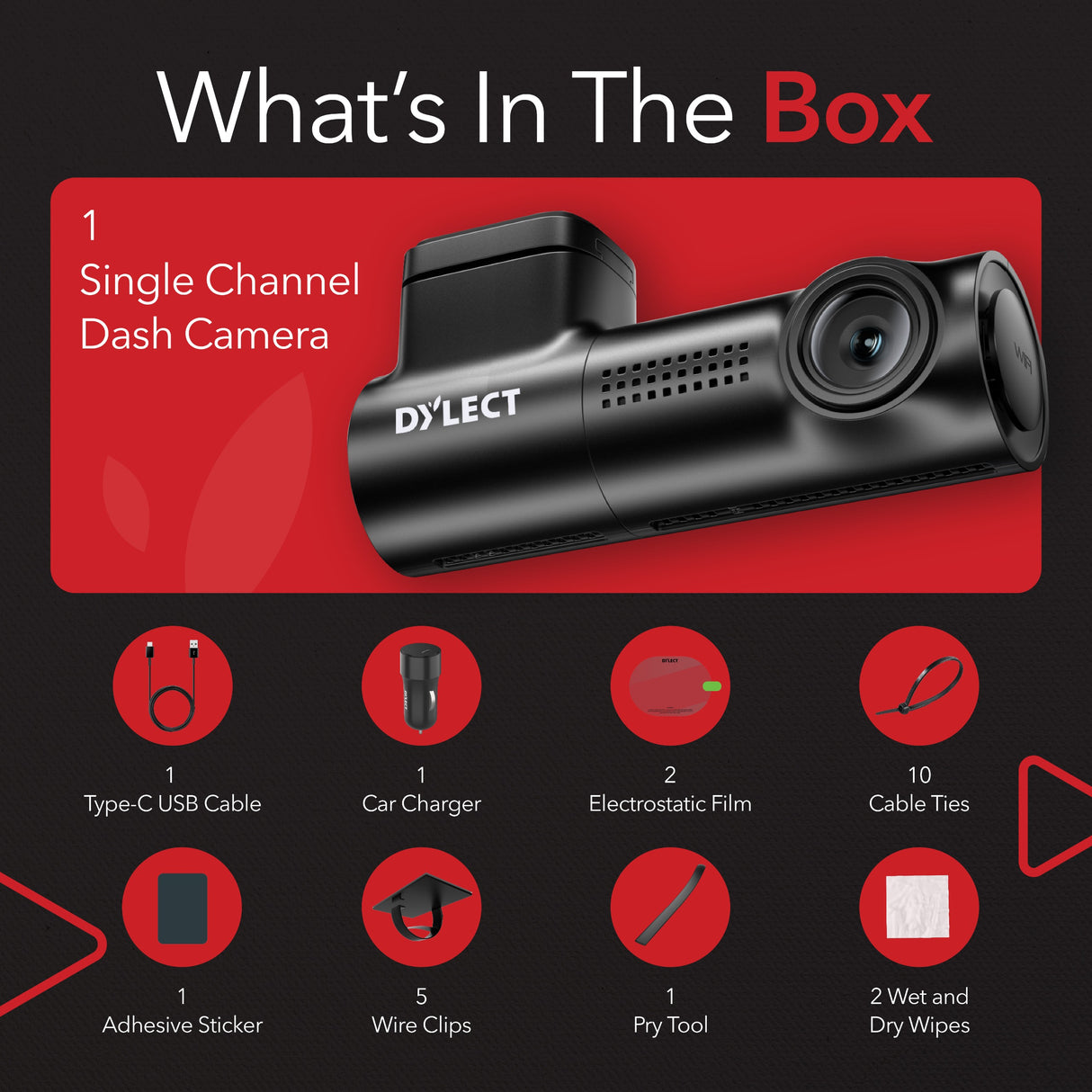 Sense Classic Single Channel Dash Cam