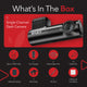 DYLECT Sense Classic single channel dash cam with essential accessories for quick installation and setup