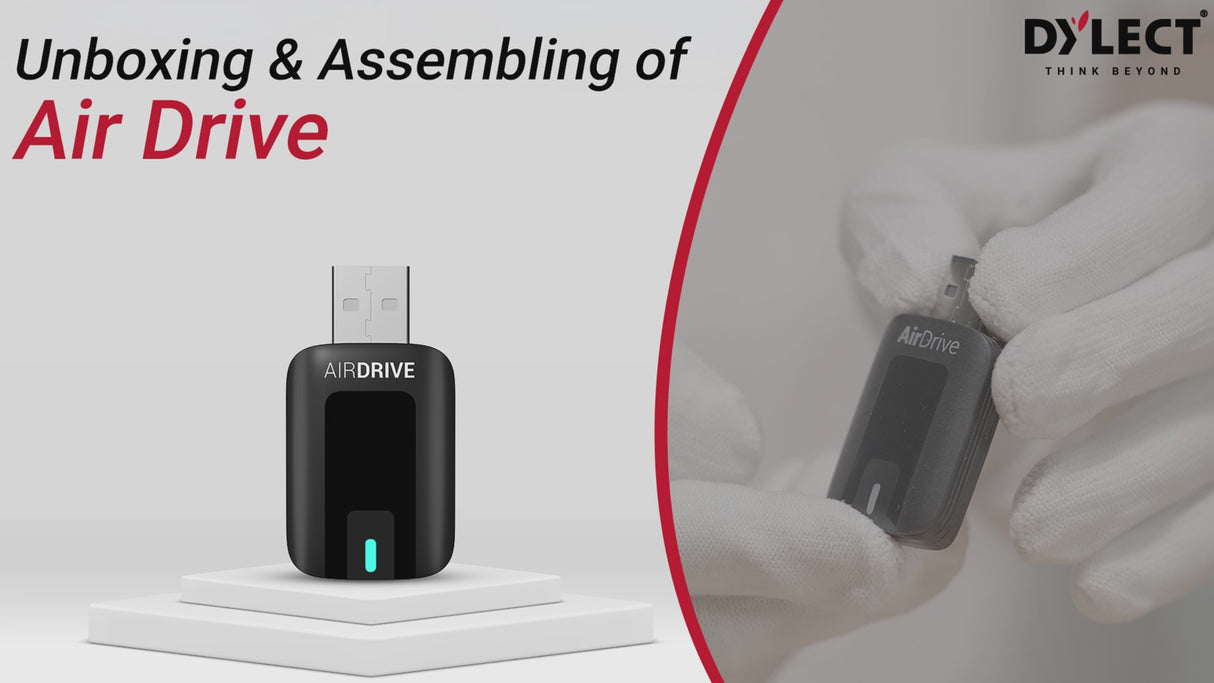 Dylect® AirDrive Wireless CarPlay & Android Auto Adapter