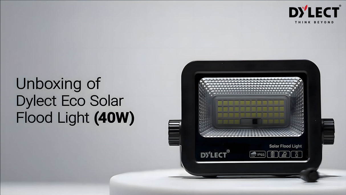 Dylect Solar Flood Light Outdoor 40W